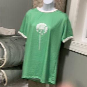 Bright green Miss Look T-shirt. NWOT